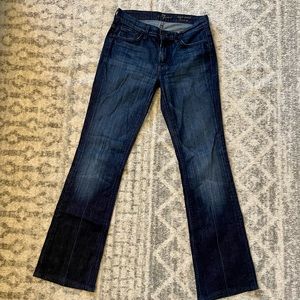High Waisted Bootcut Jeans